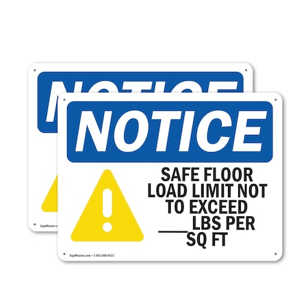 Signmission Safety Culture Sign, 14 in Width, Aluminum, Rectangle OS-2PACK-NS-A-1014-L-16504